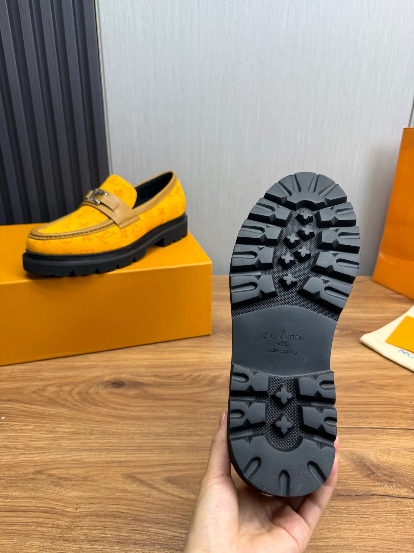 Factory 680💰 LV. Men's business casual leather shoes, all made of imported original brand leather, just to create a more comfortable wearing experience, original non-slip and wear-resistant outsole ✔️16-45 (38.45 non-returnable)